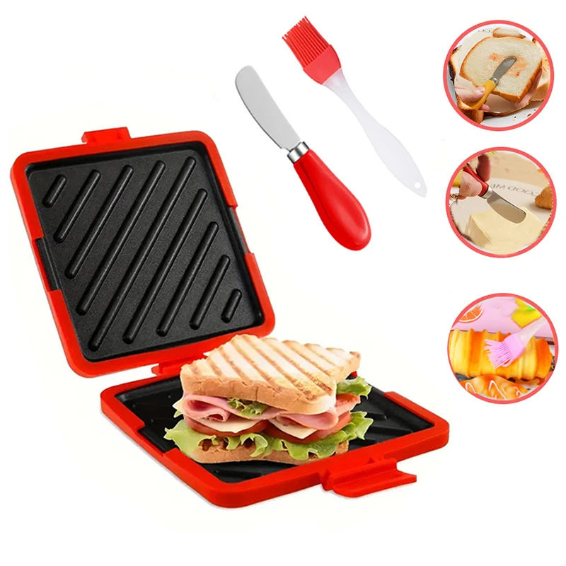 Zestaw 3 tosterek do kanapek z – Toaster recenzja i cena