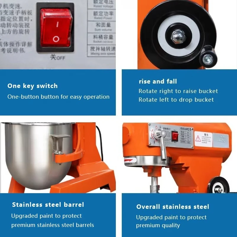 30L Mikser do ciasta, mleka, c – Stand Mixer recenzja i cena